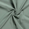 Baumwoll Musselin Stoff uni minze / mint