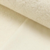 Baumwoll Teddy Stoff natur - 100% Baumwolle