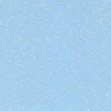 Noppenjersey, uni hellblau