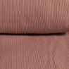 Rip Bündchen Stoff - Schlauchware 35/70cm - altrosa