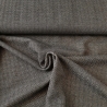 Jacquard Jersey Fischgrat anthrazit - schwarz/weiß