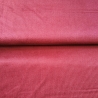 Washed Cord Stoff Stretch uni dunkel rot - Basic Stoffe