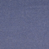 Baumwollfleece Stoff uni jeansblau - 100% Baumwolle