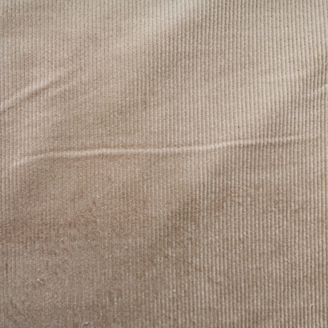 Washed Cord Stoff Stretch uni sand - Basic Stoffe