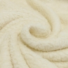 Baumwoll Teddy Stoff natur - 100% Baumwolle