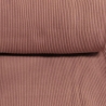 Rip Bündchen Stoff - Schlauchware 35/70cm - altrosa