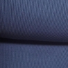 Rip Bündchen Stoff - Schlauchware 35/70cm - marineblau