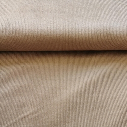Washed Cord Stoff Stretch uni sand - Basic Stoffe