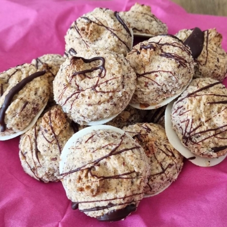 350g Überraschungsmakronen Plätzchen Weihnachtsplätzchen **selbstgemacht**