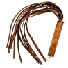 Vero Cuoio/Espresso. 61cm/24 Lederflogger