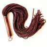 Malaika/Umbra. 69cm/27 Flogger mit 60 Zöpfen aus künstlichem Haar