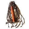Crisp/Chocolate. 53cm/21 Perlenflogger