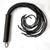 Flechtleder-Flogger Blueberry. 61cm/24 BDSM