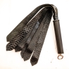 Black Tie / Lizard. 56cm/22 Lederflogger