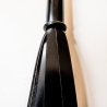 Pappardelle/Shiny. 61cm/24 Flogger aus Glanz-Stiefelleder