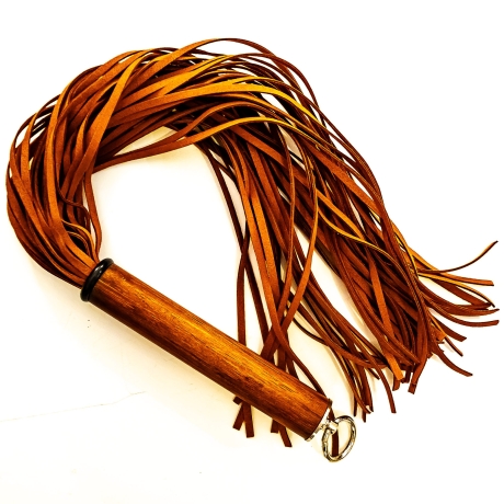 Tagliatelle/Vegan/Caramello. 61cm/24 Flogger