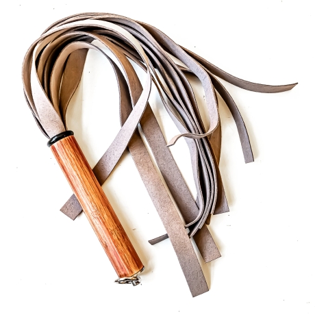 Pappardelle/Vegan/Grigio. 61cm/24 Flogger