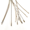 E-A-D-G. 61cm/24 Stahlruten-Peitsche aus echten Bass-Saiten