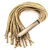 Rasta/Blond. 61cm/24 Flogger mit Dreadlocks aus künstlichem Haar