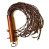 Crisp/Chocolate. 53cm/21 Perlenflogger