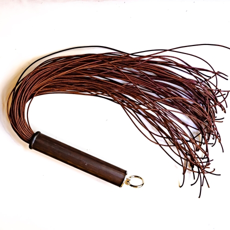 Spaghetti/Sanguigno. 61cm/24 Leder-Flogger