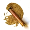 Solid Gold. 53cm/21 Kugelketten-Flogger