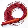 Spaghetti/Pomodoro. 61cm/24 Leder-Flogger