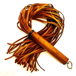 Tagliatelle/Vegan/Caramello. 61cm/24 Flogger