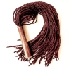 Malaika/Umbra. 69cm/27 Flogger mit 60 Zöpfen aus künstlichem Haar