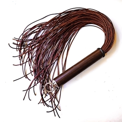 Spaghetti/Sanguigno. 61cm/24 Leder-Flogger