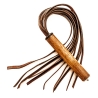 Vero Cuoio/Espresso. 61cm/24 Lederflogger