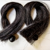 Double Trouble. Set aus zwei 61cm/24 Rosshaar-Floggern mit Kugelgriff BDSM