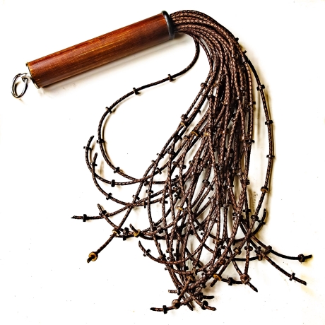 Crisp/Chocolate. 53cm/21 Perlenflogger