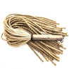 Rasta/Blond. 61cm/24 Flogger mit Dreadlocks aus künstlichem Haar