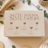 Erinnerungskiste Beste Mama Geschenk Muttertag personalisiert