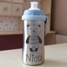 Trinkflasche aus Edelstahl - Gravur Babyfläschche Nuk Junior Cup