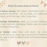 Geschenk zu Ostern personalisierte Holzkiste mit Namen Osternest