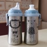 Trinkflasche aus Edelstahl - Gravur Babyfläschche Nuk Junior Cup