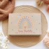 Personalisierte Erinnerungskiste Baby Regenbogen Geburt Taufe 