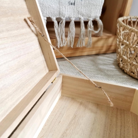 Holzkoffer personalisiert mit Namen, Schatzkiste Schatztruhe