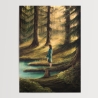 Waldliebe Illustration ~ Spaziergang im Nadelwald ~ DIN A4 Print made by a human (NO AI)