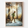 Goldener Herbst ~ DIN A4 Print made by a human (NO AI)