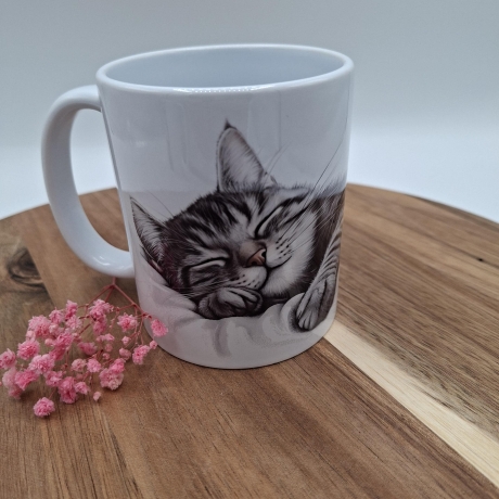 Kaffeetasse Tasse Katze
