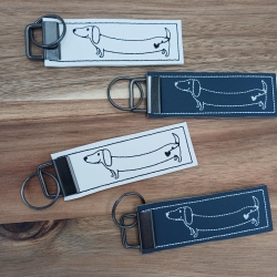 Schlüsselanhänger Dackel Hund