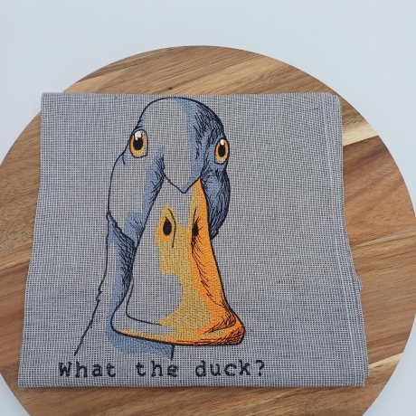 Küchenhandtuch Geschirrtuch Gans Ente