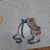 Küchenhandtuch Geschirrtuch Maus Ei