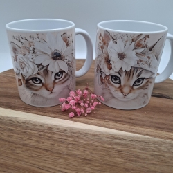 Tasse, Kaffeetasse Katze