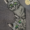 Küchenhandtuch Geschirrtuch Katze