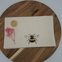 Küchenhandtuch Geschirrtuch Hummel