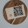 Küchenhandtuch Geschirrtuch QR Code